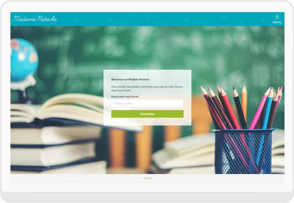 Page de connexion