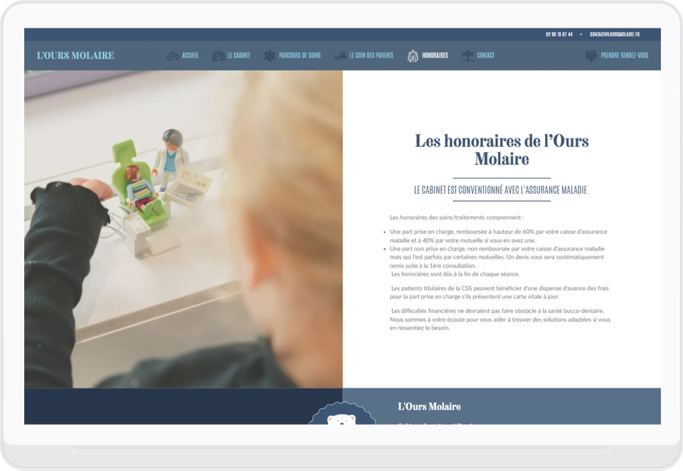 Page Honoraires