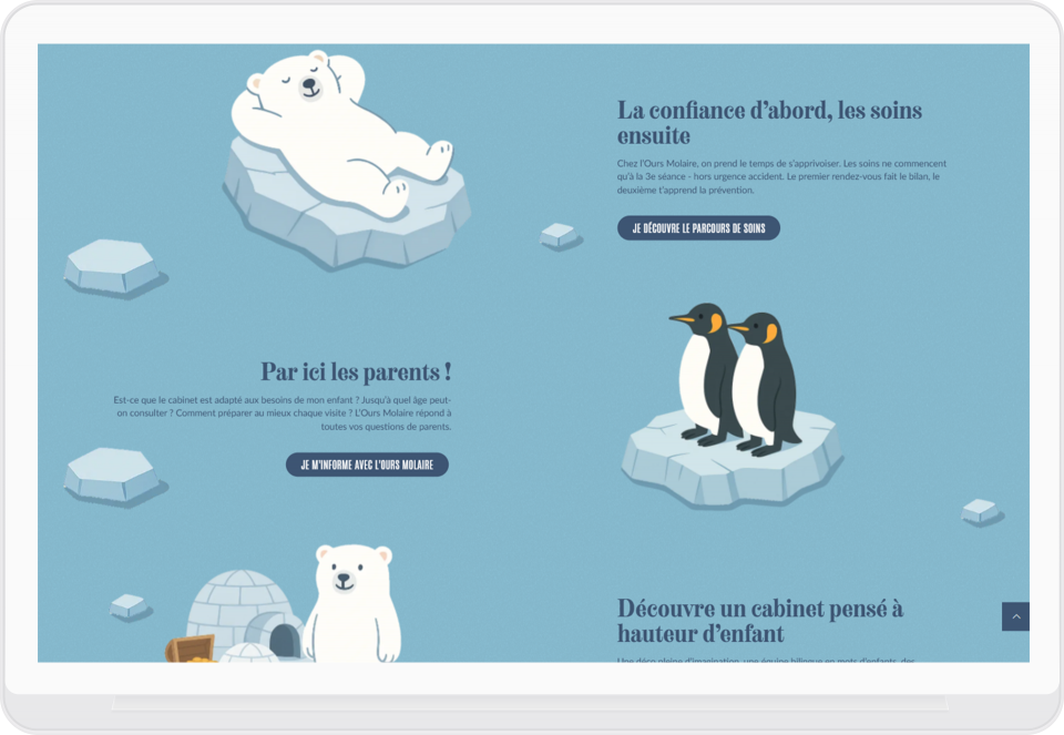 Page d'accueil