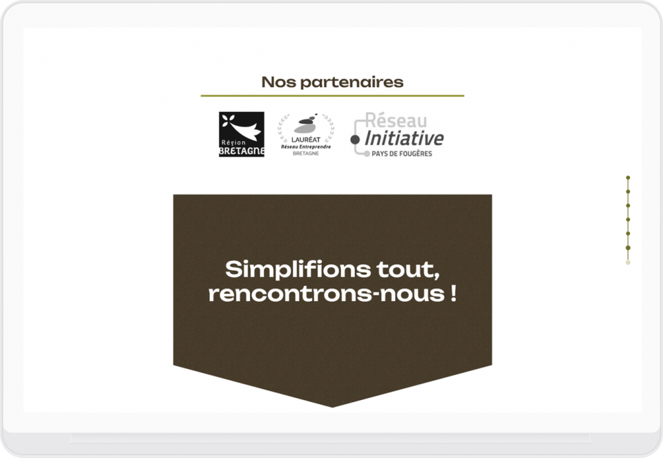 Page les partenaires